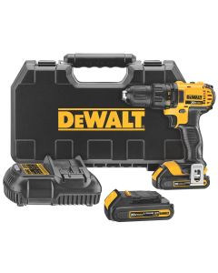 DWTDCD780C2 image(0) - 20V MAX Li-Ion Compact Drill/Driver Kit (1.5 Ah)