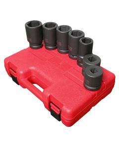 SUN5697M image(0) - SOCKET SET IMPACT 1" DRIVE 7 PC DEEP METRIC