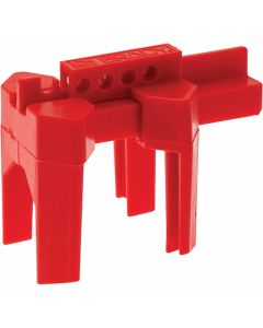 MRO63941462 image(0) - Pneumatic & Valve Lockouts; Type: Handle-On Ball Valve Lockout ; Max Pipe 2-1/2" ; Min Pipe 1/2"; Polypropylene