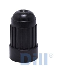 DIL635-100 image(0) - TPMS Long Black Sealing Plastic Cap for TPMS Snap-ins (100/box)