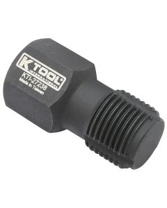 KTI27238 image(0) - K Tool International Oxygen Sensor Thread Chaser 3/8" Dr