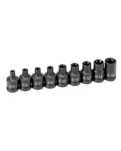 GRE1219ET image(0) - 3/8DR 9PC EXTERNAL TORX SET