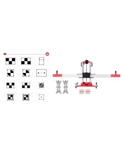 AULCVALDW image(0) - The CV ADAS LDW Package enables stationary calibration on Lane Departure Warning camera systems of Nissan, Infiniti, Mercedes, Honda, Acura, Hyundai, Kia, Toyota, Lexus Class 1-3 light duty vehicles. Includes standard calibration fram