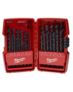 MLW48-89-2802 image(0) - THUNDERBOLT BLACK OXIDE JOBBER LENGTH 29-PC DRILL BITS IN CASE