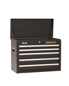 SNLSTST22655BK image(0) - Stanley 5-Drawer Chest, 26.5" x12 in.,