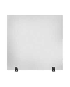 LUXDIVTT-3030F image(0) - Acrylic Sneeze Guard Desk Divider - 30" x 30" Tabl