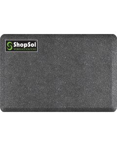 LDS1010646 image(0) - LDS (ShopSol) Anti-Fatigue Mat Supreme 3' x 2' Mosaic Steel 32S