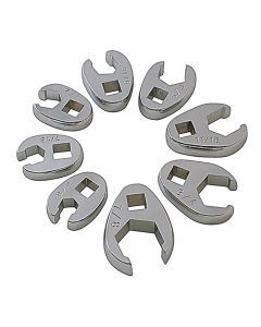 SUN9708 image(0) - 8PC SAE FLARE CROWFOOT WRENCH SET 3/8"-7/8"