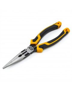 KDT82177C image(0) - 8" Long Nose Plier Cushion Grip; Pitbull Pliers