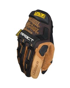 MECLMP-75-011 image(0) - Mechanix Wear M-Pact Leather X Large 11 Tan/Black