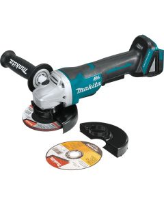 MAKXAG11Z image(0) - 18V Cordless 4-1/2"/ 5" Paddle Switch Grinder