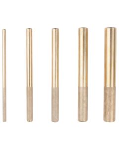 KTI72970 image(0) - K Tool International Drift Brass Punch Set, 5 Piece