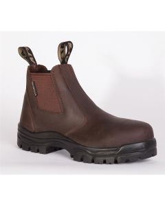 HON45627-BRN-095 image(0) - Boots OL M'S CHELSEA Leather Brown