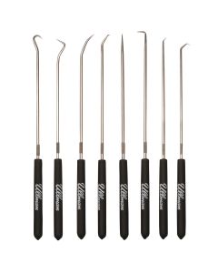 ULLCHP8-L image(0) - 9-3/4" Long 8 Piece Hook & Pick Set