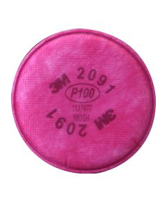 MMM7000 image(0) - P100 2PK PARTIC FILTER FOR BODYMAN RESPIRATOR