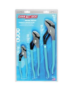 CHAGS3 image(0) - 3-PC TONGUE GROOVE PLIER SET