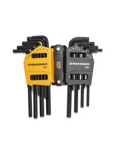 KDT83504 image(0) - 26PC SAE/METRIC LONG ARM HEX KEY SET