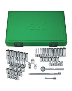 SKT91860 image(0) - Skt Set 1/4" Dr. Fract & Metric 60Pc