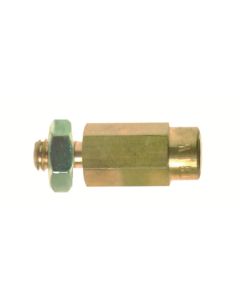 JTT3772F image(0) - 1 7/16" Brass Bolt Extend Top