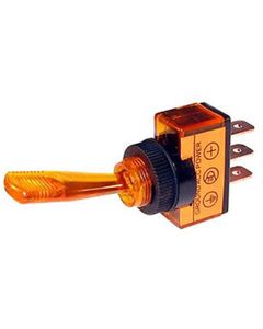 JTT2617J image(0) - 20 Amp 12V Amber Toggle Switch