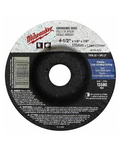 MLW49-94-5010 image(0) - 5" x 1/8" x 7/8" Grinding Wheel (Type 27)