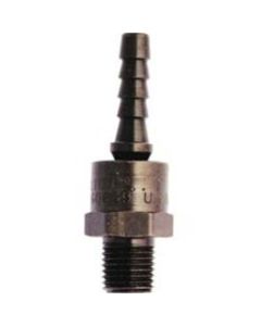 MIL658-1BK - 1/4" M. x 3/8" Barb Swivel