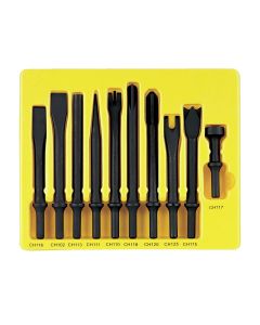 GRECS110 image(0) - 10PC GENERAL SERVICE CHISEL SET .401 SHANK