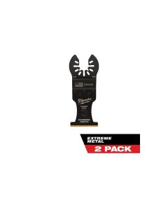 MLW49-25-1502 image(0) - Milwaukee Tool Open-Lok 1-3/8" Titanium Enhanced Carbide Teeth Metal Blade 2Pk