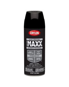 DUP9180 image(0) - Covermax Paint Primer Semi-Gloss Black 12 oz.