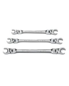 KDT81915 image(0) - 3 pc Flex Flare Nut Wrench Set- METRIC