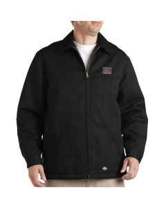 RDBJACKETXXL image(0) - Blk Twill Jacket by DICKIES, XXL