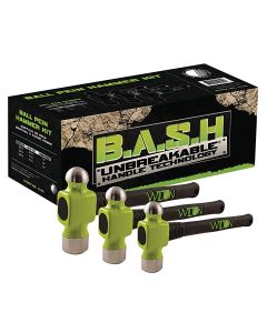 WIL11110 image(0) - BASH 3-PC BALL PEIN HAMMER KIT