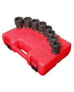 SUN4680 image(0) - SOCKET SET IMPACT 3/4IN. DRIVE 8PC STD SAE 6 PNT