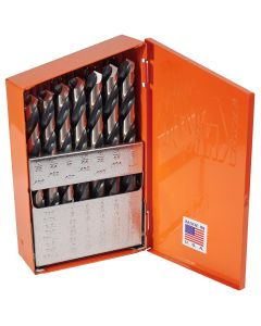 KNK29KK5 image(0) - KnKut 29 Piece Jobber Length Drill Bit Set 1/16"-1/2" by 64ths