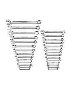 KDT81923 image(0) - 28 PC FULL POLISH COMB WRENCH SET 6 PT SAE/MM