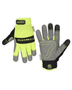 LEGGH501XL image(0) - Flexzilla® High Dexterity Winter Multipurpose Gloves, 3M™ Thinsulate™ Liner 70g , Synthetic Leather, Gray/Black/ZillaGreen™, XL