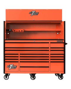 EXTRX7220HROK image(0) - RX 72" Pro Hutch & 19 Drwr Cab Combo, Orange, Blac