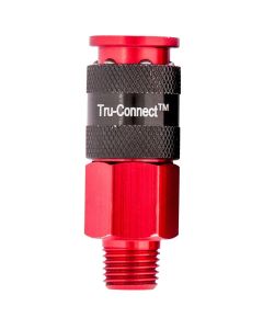 TRF13-224R - 1/4" Red Coupler