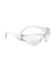 Safety Glass BL30 ASAF Clear Lens White Temple