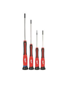 MLW48-22-2604 image(0) - Milwaukee Tool 4 PC Precision Screwdriver Set