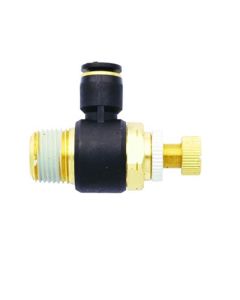 MIL2214-9 - Flow Contr Out, Tube 1/2" OD, 1/2" NPT