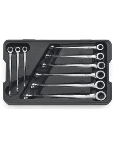 KDT85898 image(0) - 9PC SAE X BEAM RATCHETING COMBO WRENCH SET