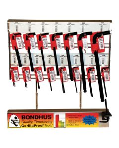 BND18289 image(0) - 15PC MET Hex Key Metal Display Rack