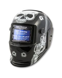 TIT41282 image(0) - Auto Darkening Welding Helmet - Skull A