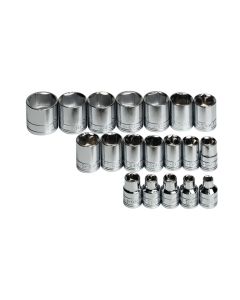 SKT3919 image(0) - SOCKET SET 3/8IN. DRIVE 19PC METRIC STD 6 POINT