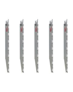 MLW48-00-1301 image(0) - 5-PK OF PRUNING SAWZALL RECIP SAW BLADES 5 TPI