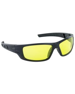 SAS5510-03 image(0) - VX9 Safety Glasses w/ BLACK FRAME / YELLOW LENS (POLYBAG)