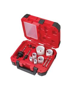 MLW49-22-4095 image(0) - Milwaukee Tool 10-PC ELECTRICIAN'S ICE HARDENED HOLE SAW KIT