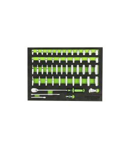 VIMSMS400 image(0) - 51 PC. 1/4'' DR. SOCKET MASTER SET