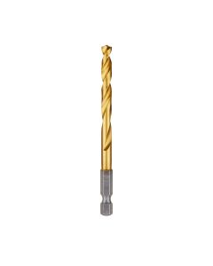 MLW48-89-4612 image(0) - Milwaukee Tool 15/64" SHOCKWAVE RED HELIX Titanium Drill Bit